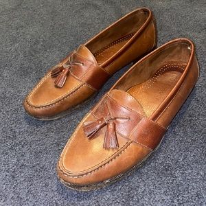 Cole Haan Tassel Loafers Genuine Leather Size 12 Men’s Shoes